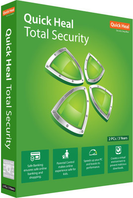 

Quick Heal Total Security 2 User 3 Years(CD/DVD)