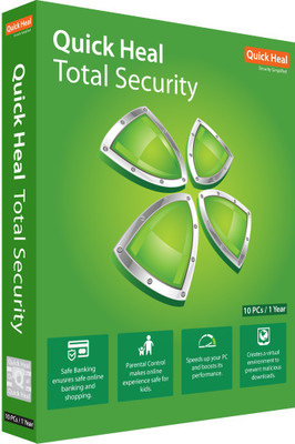 

Quick Heal Total Security 10 User 1 Year