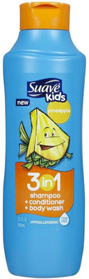 

Suave Kids 3 In 1 Shampoo + Conditioner + Bodywash 665ml (22.5oz) - Pineapple(665 ml)