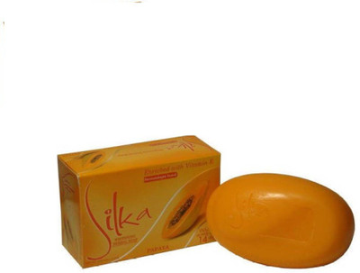 

silka Natural Papaya Skin Whitening Herbal Soap (Made In Philippines) (135 g)(135 g)