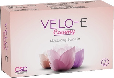 

Velo E Moisturising Creamy Soap Bar 75gm(75 g, Pack of 3)