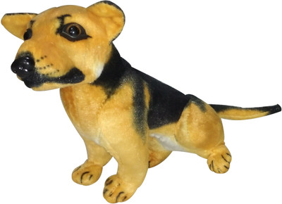 

S&PCOLLECTIONS S&P Dog - 20 cm(Brown and Black)