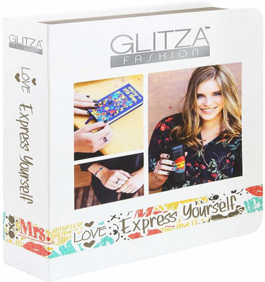 

GLITZA Deluxe Fashion Sparklz & Glitter Tattoos Gift Box (Express Yourself)(Heart, Love, Flower)