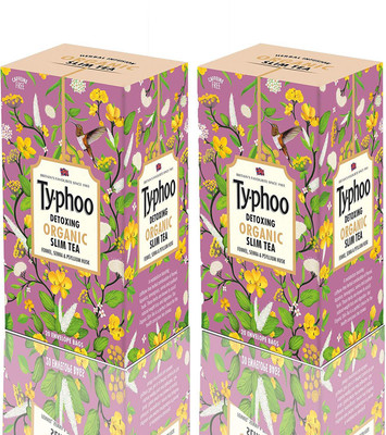

Typhoo Detoxing Organic Slim Tea Herbal Tea Bags(40 Bags, Box)