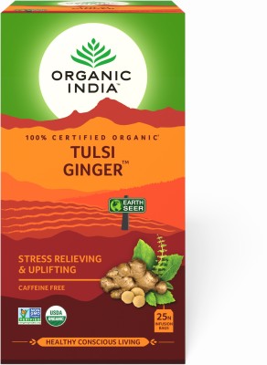 

Organic India Tulsi Ginger Infusion Tea Bag(25)