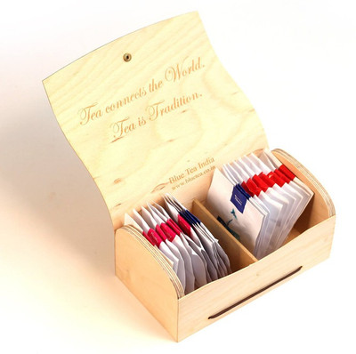 

Blue Tea 21 Days Tea Luxury Veneer Wooden Gift Pack Herbs Herbal Tea Bags(21 Bags, Pouch)