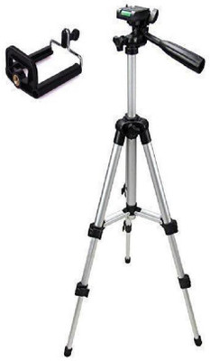 

nick jones 3110 3 way aluminium tripod Tripod (Silver, Supports Up to 1500 g) Tripod(Silver, Supports Up to 1500 g)