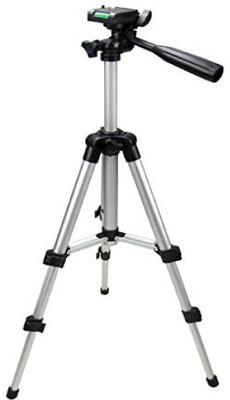 

Azacus 3110 Foldable Tripod, Tripod Kit(Silver, Supports Up to 2000 g)