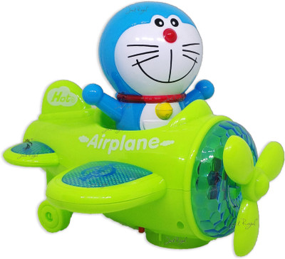 

Jack Royal Doraemon Hot Speed Omni Directional Airplane Toy for Kids (COLOR MAY VARY AS PER THE AVAILABILITY)(Blue, Green)