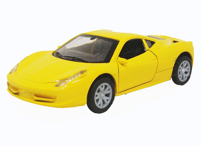 

Stylo 1:32 Scale Metal Cars Pull Back(Yellow)