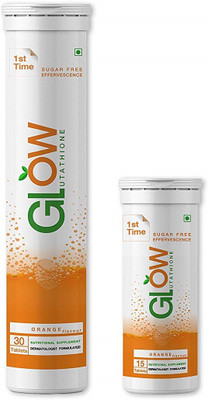 

Glow Glutathione L-Glutathione + Vitamin C 45 tablets(45 mg)