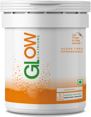 

Glow Glutathione L-Glutathione 500 mg + Vitamin C 5 Tablets(5 mg)