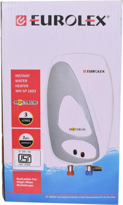 

eurolex 3 L Instant Water Geyser(White, 1wh)