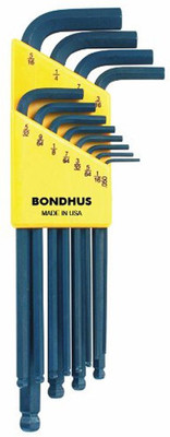 BONDHUS 10936 Allen Key Set