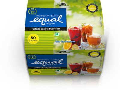 

Equal Calorie Control Sachet (Sucra 50 Sachet) Sweetener(50 Sachet)