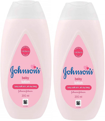 

Johnson's Baby Lotion 200ml Pack of 2(White)