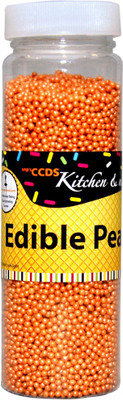 

CCDS Edible Pearls Orange 150 grams Dragees(150 g, Neutral Vanilla Flavour)