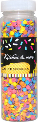 

CCDS Confetti Sprinkles For Cupcakes, Cakes And Cookies Dragees(125 g, Neutral Vanilla Flavour)