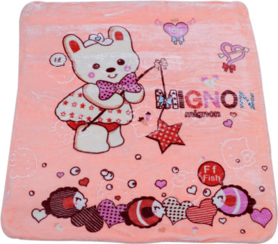 

Instabuyz Cartoon  Mink Blanket(Microfiber, Pink