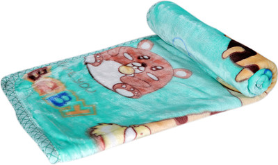 

Instabuyz Animal  Mink Blanket(Microfiber, Green