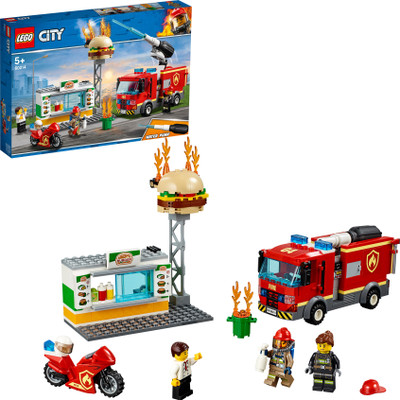 

Lego Burger Bar Fire Rescue (327 Pcs)(Multicolor)