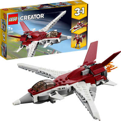 

Lego Futuristic Flyer (157 Pcs)(Multicolor)