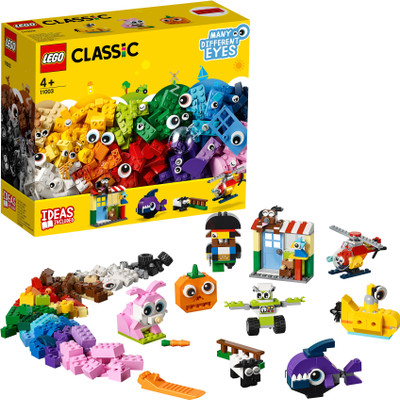 

Lego Bricks and Eyes (451 Pcs)(Multicolor)