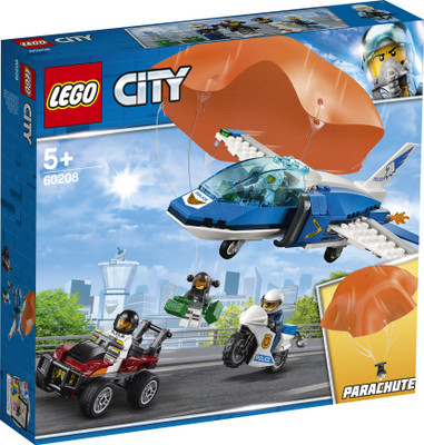

Lego Sky Police Parachute Arrest (218 Pcs)(Multicolor)
