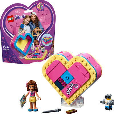 

Lego Olivia's Heart Box (85 Pcs)(Multicolor)
