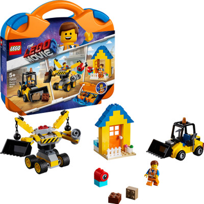 

Lego Emmet's Builder Box! (125 Pcs)(Multicolor)