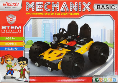 

Zephyr Mechanix Basic - Engineering Set for Creative Kids(Multicolor)