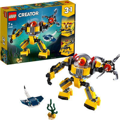 

Lego Underwater Robot (207 Pcs)(Multicolor)