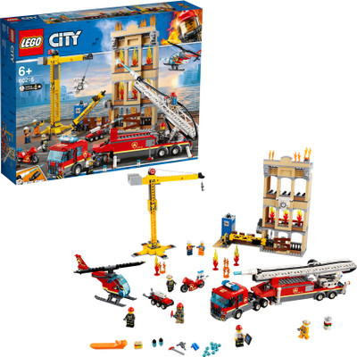 

Lego Downtown Fire Brigade (943 Pcs)(Multicolor)