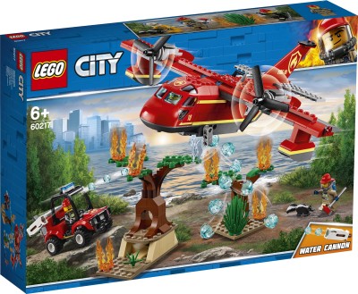 Lego Fire Plane (363 Pcs)  (Multicolor)