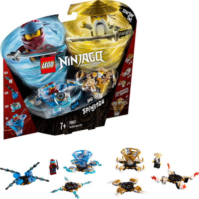 

Lego Spinjitzu Nya & Wu (227 Pcs)(Multicolor)