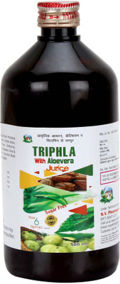 

S. V. Pharmaceuticals Nutural and Herbals Triphla with Aloevera Juice(500 ml)