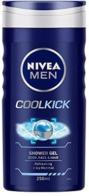 

Nivea Men Shower Gel, Cool Kick, 250ml(250 ml)