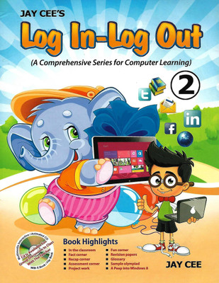JAY CEE PUBLICATION LON-IN-LOG OUT (A COMPREHENSIVE SERIES FOR COMPUTER LEARNING) CLASS 2(English, Paperback, GURPREET KAUR, NUPUR GUPTA)