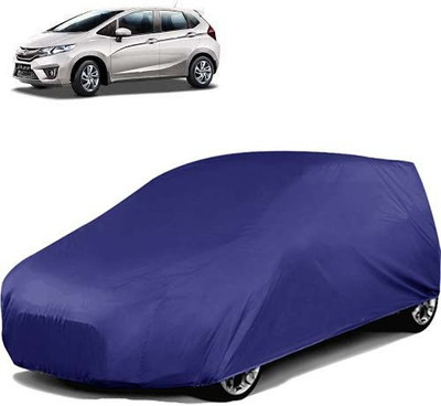 carphoenix Car Cover For Honda Jazz (Without Mirror Pockets)(Blue)