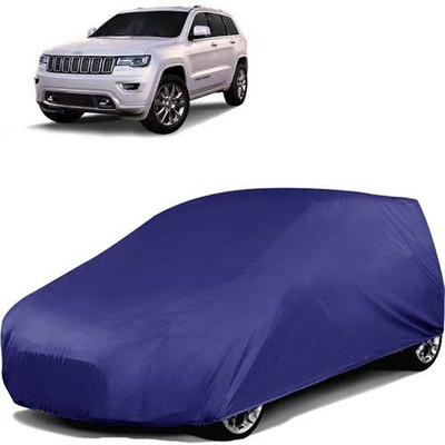 RAIN BODYGUARD Car Cover For Mahindra Jeep (Without Mirror Pockets)(Blue)