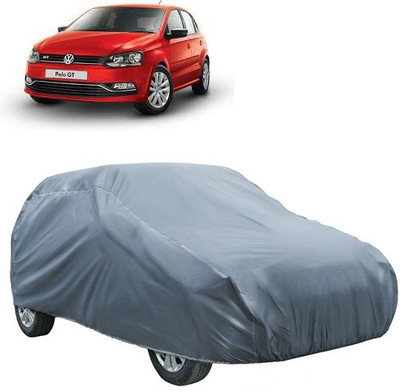 A+ RAIN PROOF Car Cover For Volkswagen Polo GT (Without Mirror Pockets)(Silver)