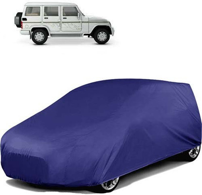 RAIN BODYGUARD Car Cover For Mahindra Bolero (Without Mirror Pockets)(Blue)