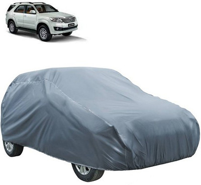 Royalrich Car Cover For Toyota Fortuner Old (Without Mirror Pockets)(Grey)