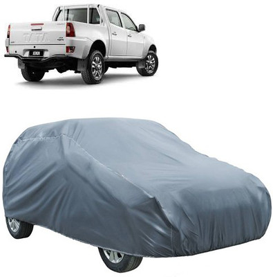 A+ RAIN PROOF Car Cover For Tata Xenon (Without Mirror Pockets)(Silver)