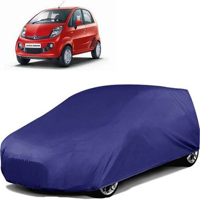 carphoenix Car Cover For Tata Nano Genx (Without Mirror Pockets)(Blue)