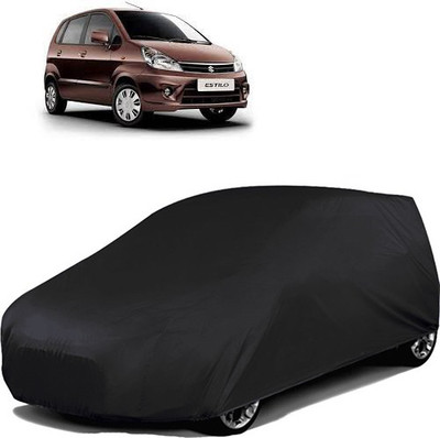 GoldRich Car Cover For Maruti Suzuki Zen Estilo (Without Mirror Pockets)(Black)