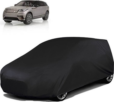 GoldRich Car Cover For Land Rover Universal For Car (Without Mirror Pockets)(Black)