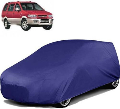 RAIN BODYGUARD Car Cover For Chevrolet Tavera (Without Mirror Pockets)(Blue)