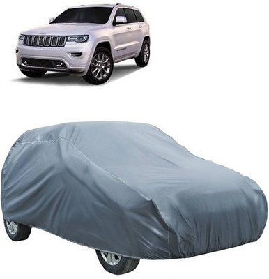 Royalrich Car Cover For Mahindra Jeep (Without Mirror Pockets)(Grey)
