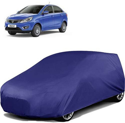 carphoenix Car Cover For Tata Zest (Without Mirror Pockets)(Blue)